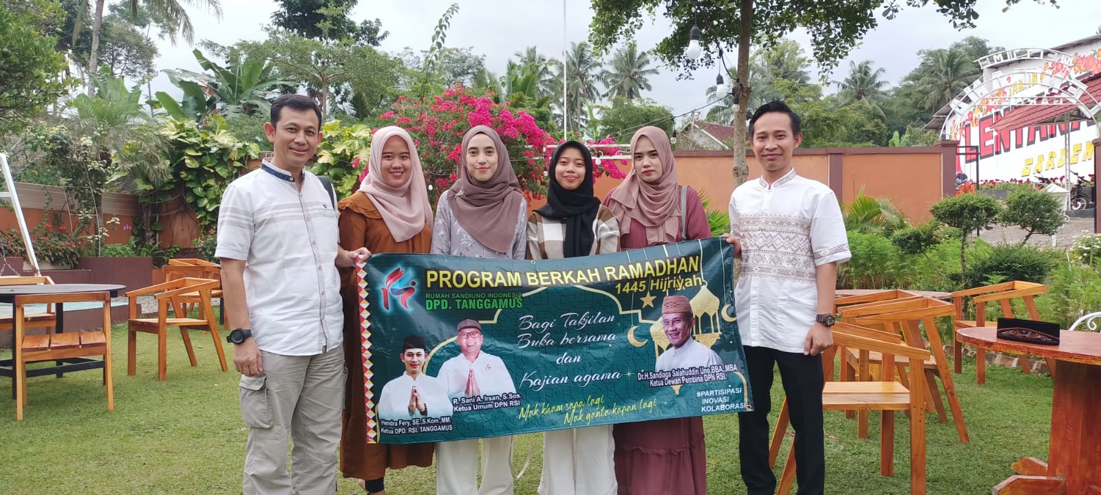 Tebar Kebaikan di Bulan Ramadhan, DPD RSI Tanggamus Bagikan Takjil dan Gelar Kajian Agama