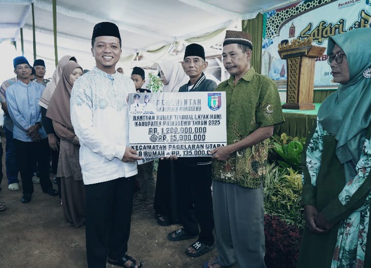 Bupati Pringsewu Safari Ramadan Perdana di Kecamatan Pagelaran Utara 