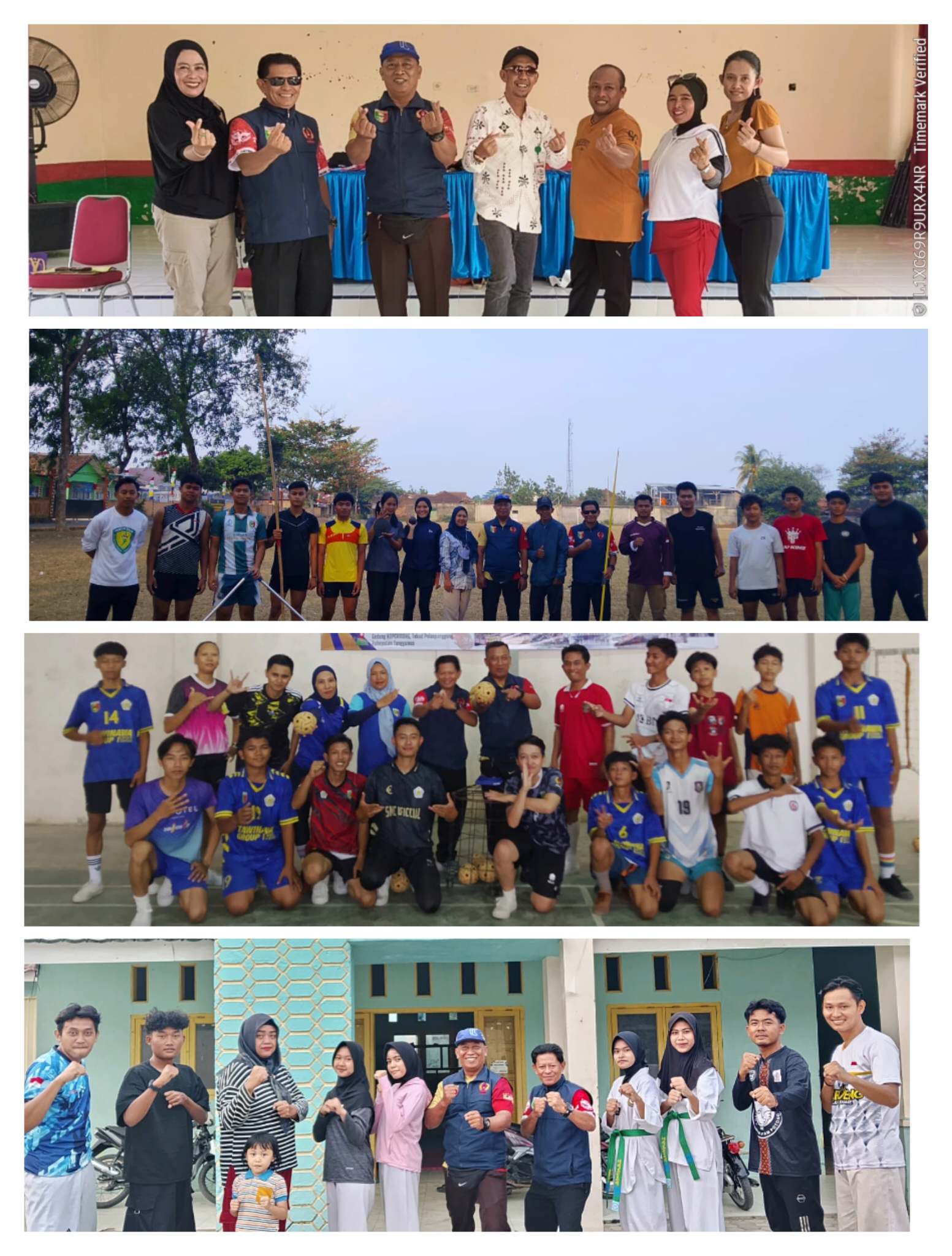 KONI Tanggamus Monev Empat Cabor, Matangkan Persiapan Hadapi Porprov X Lampung