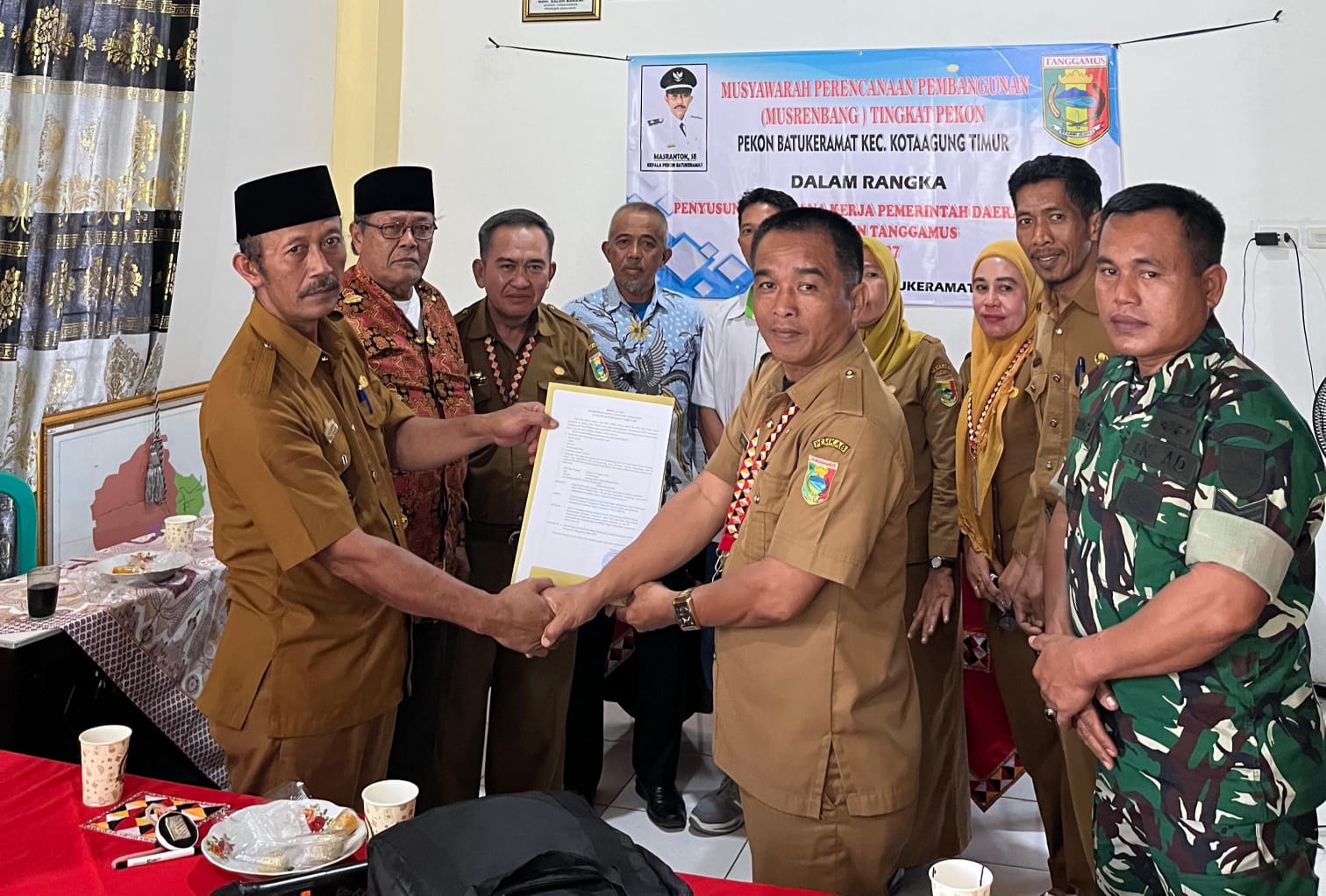 Jaga Mata Air Dari Sampah Pekon Batu Keramat Usulkan Pembangunan Pagar 