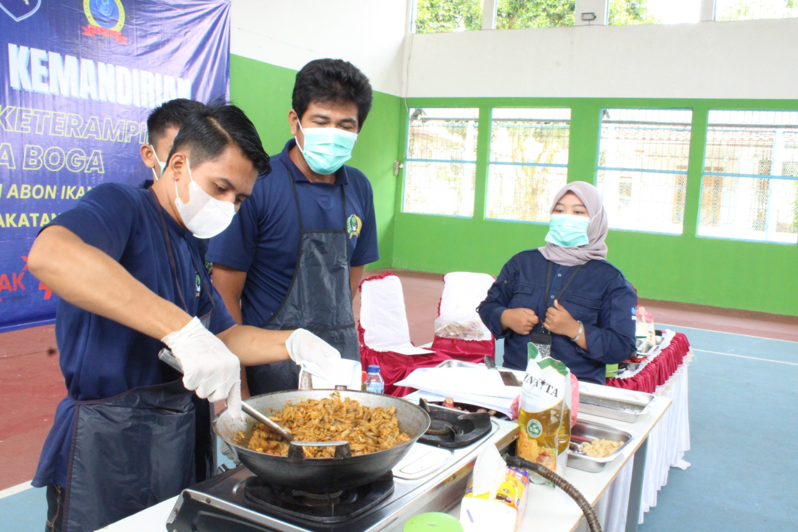 WBP Lapas Kotaagung Diberi Pelatihan Pembuatan Abon Tuna-Budidaya Ikan