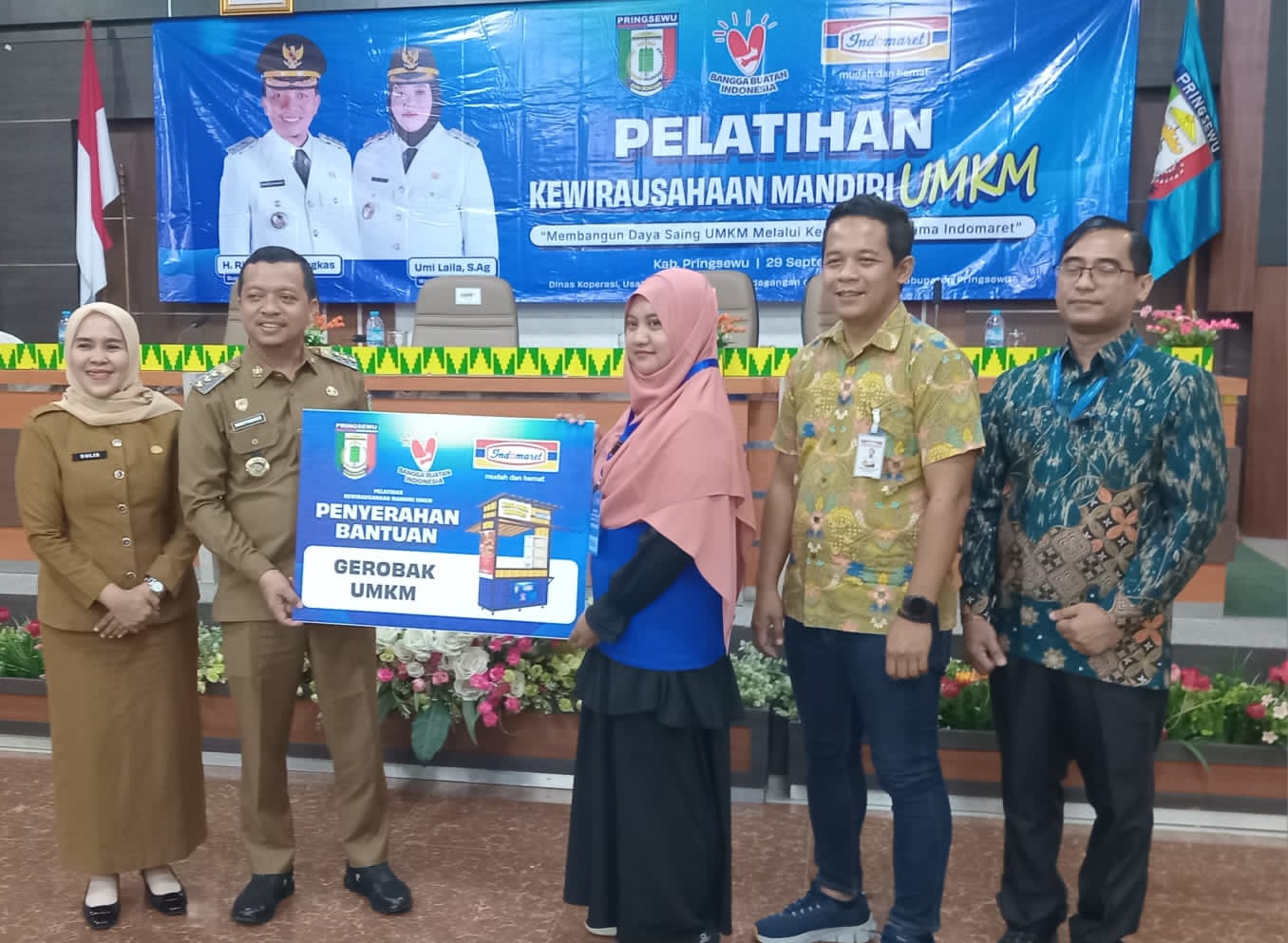 UMKM Pringsewu Didorong Tembus Pasar Ritel Modern