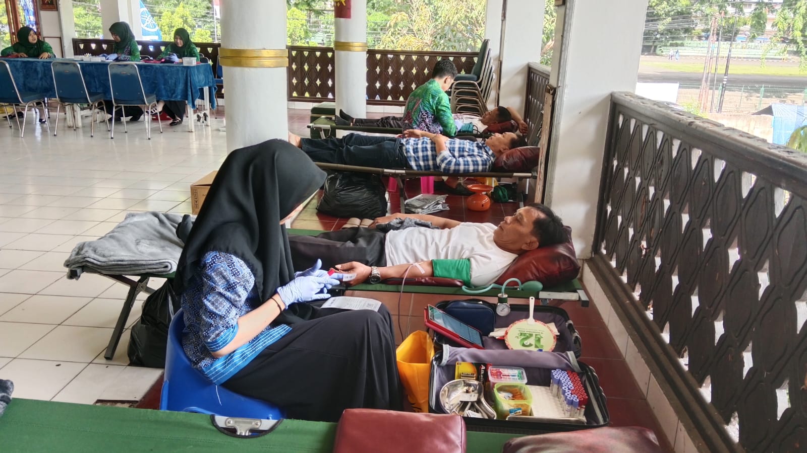 IWO Lampung Gelar Baksos Donor Darah