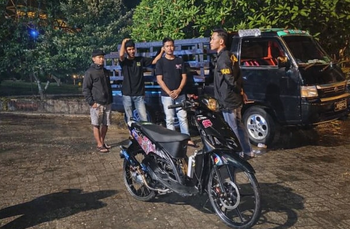 Polisi Amankan Motor dan Mobil Pick Up Diduga Untuk Balap Liar