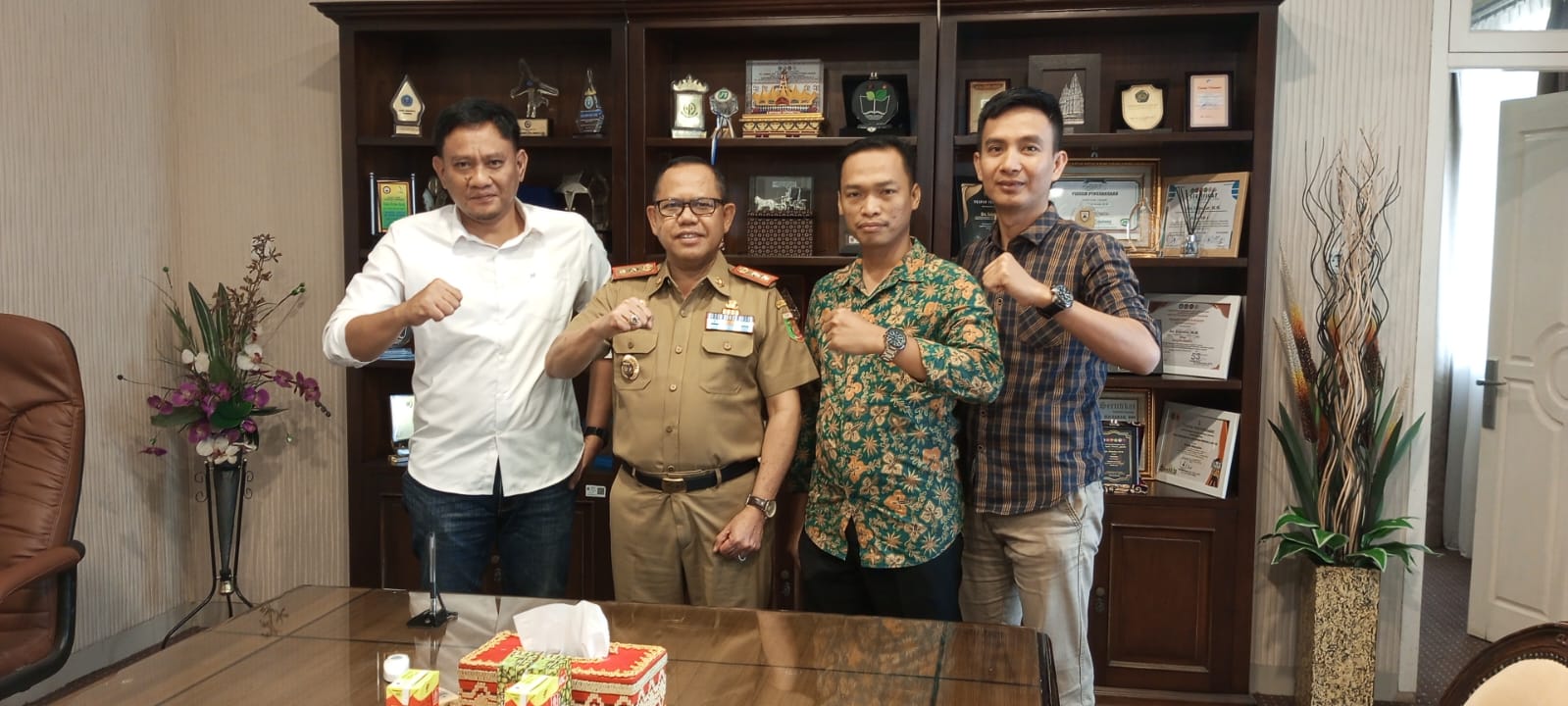 Saburai TV dan Disdikbud Provinsi Lampung Rencanakan Program Reportase Siswa