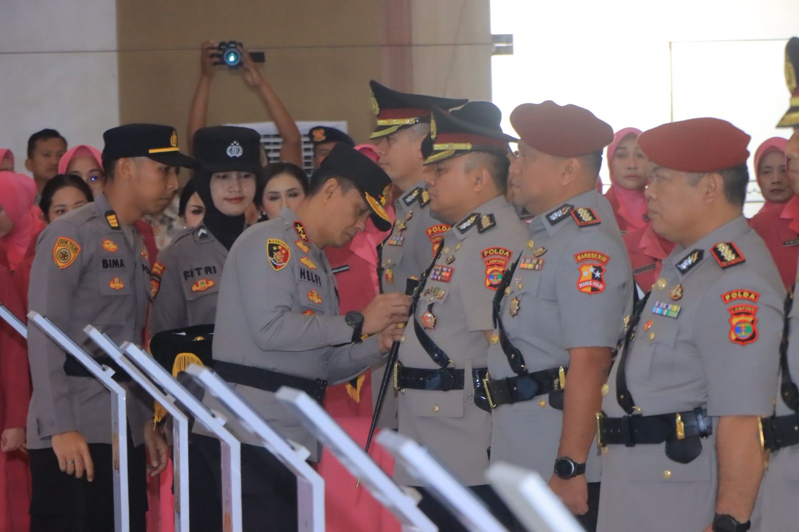 9 PJU Polda Lampung dan 4 Kapolres Berganti