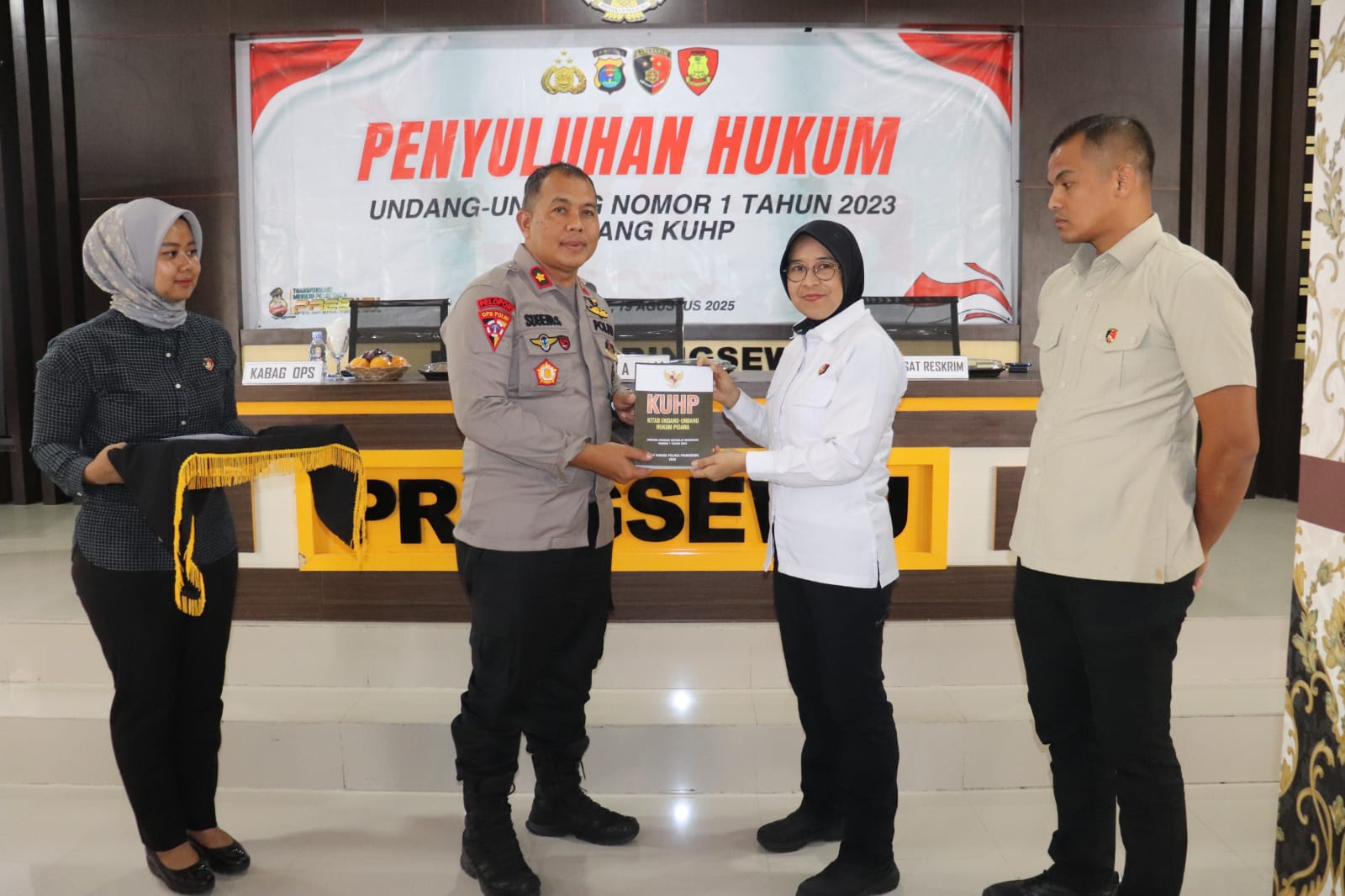 Jelang Diberlakukannya Revisi KUHP,  Polres Pringsewu Perkuat Profesionalisme Penyidik