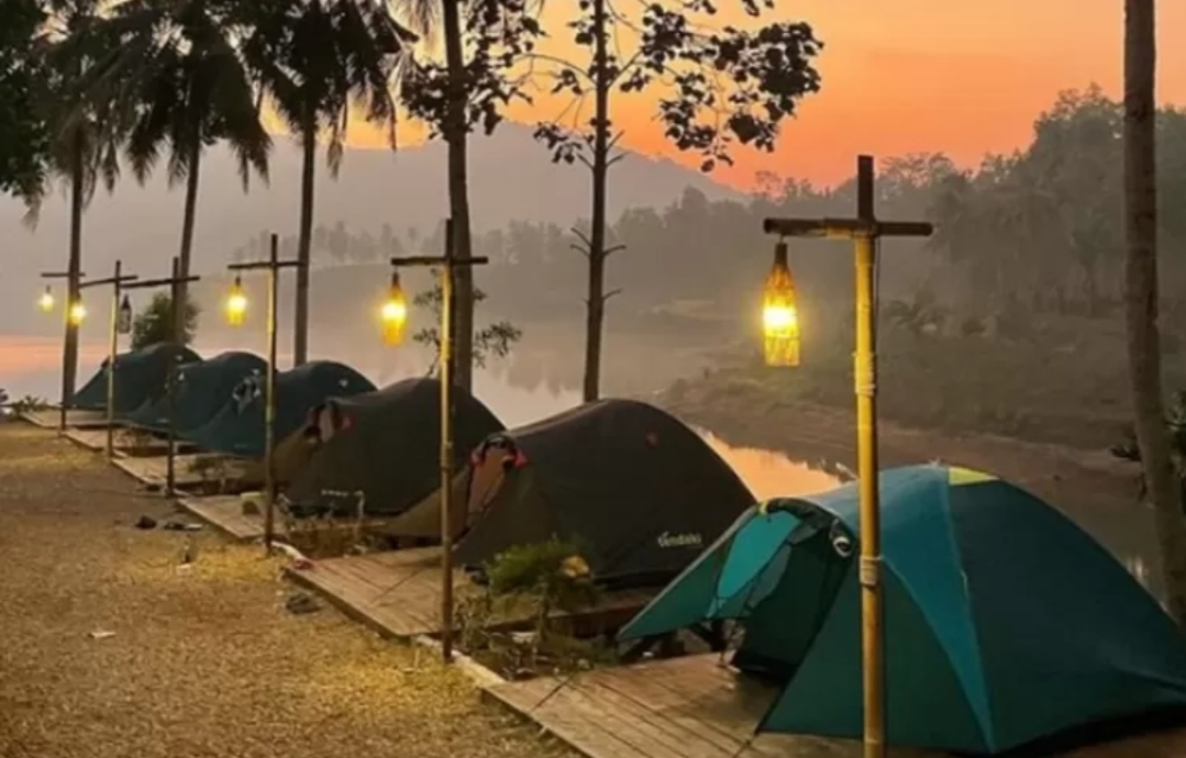 Wisata Camping Ground Telaga Lanakila, Lampung, Bisa untuk Tempat Bersantai dan Spot foto Instagrammable