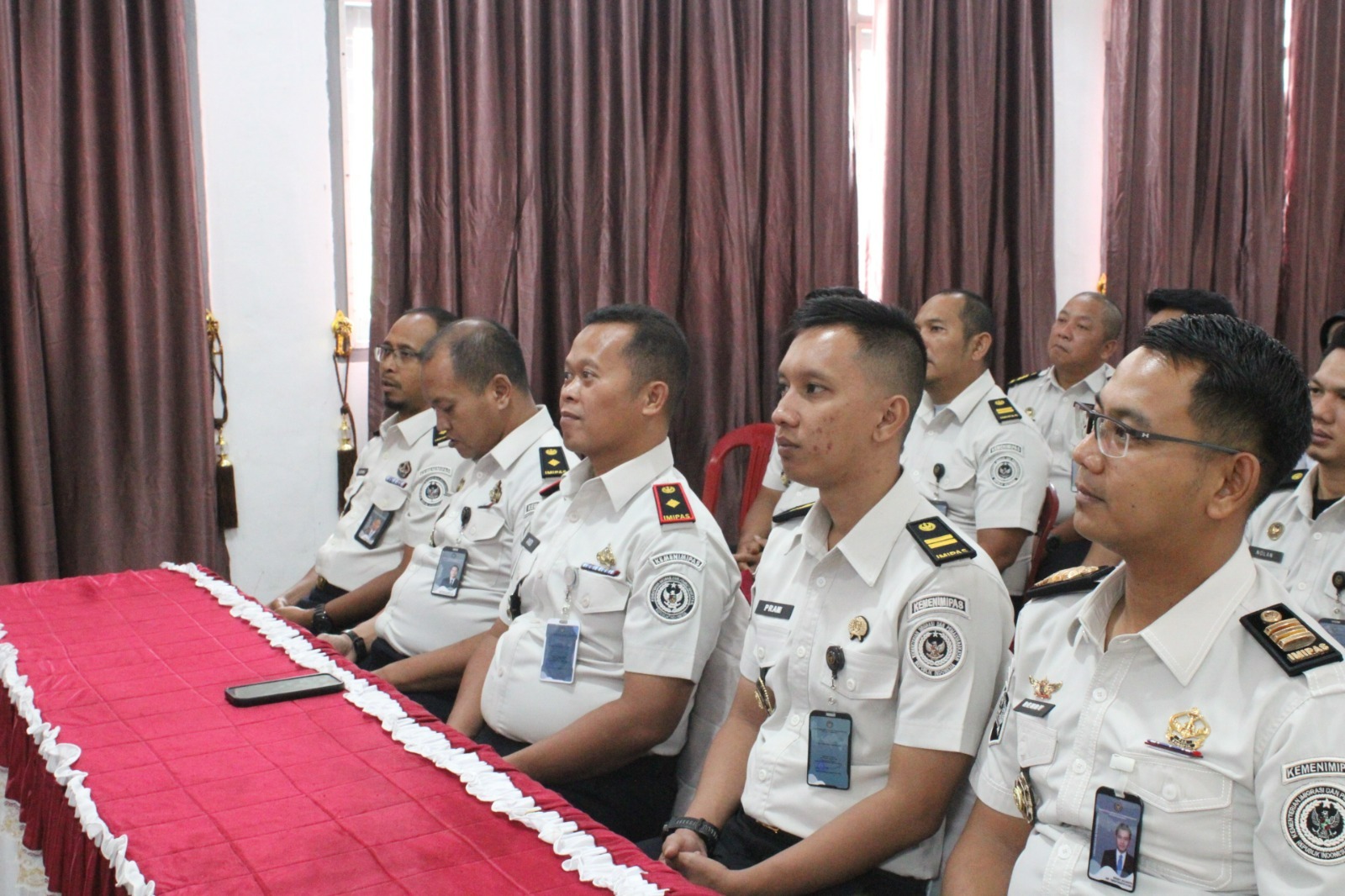 Halal Bihalal Virtual, Lapas Kotaagung Perkuat Silaturahmi dan Integritas Pegawai