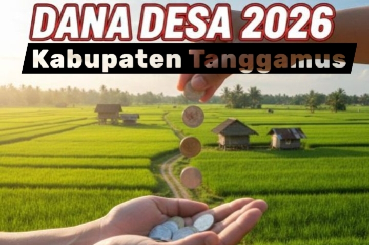 Terjun Bebas, Dana Desa di Tanggamus Tahun 2026 Hanya Rp 90 Miliar Lebih!