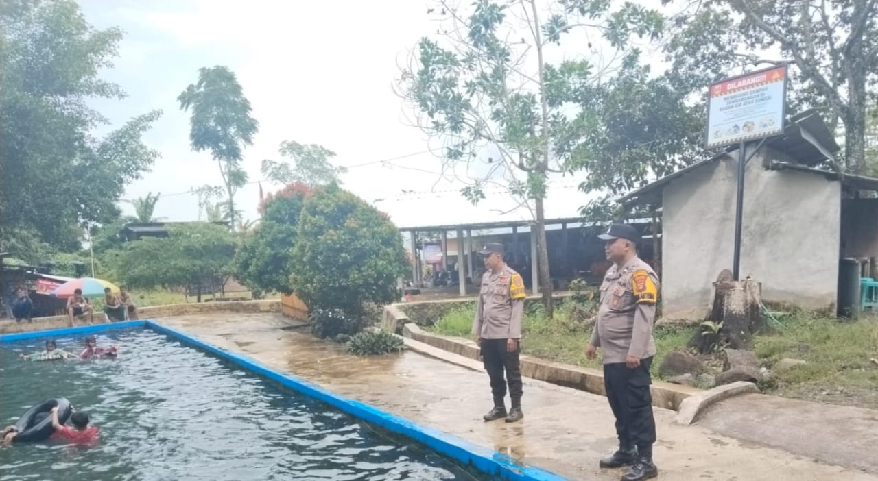Berikan Rasa Aman Kepada Pengunjung Wisata, Polsek Sumberejo Laksanakan Pengamanan