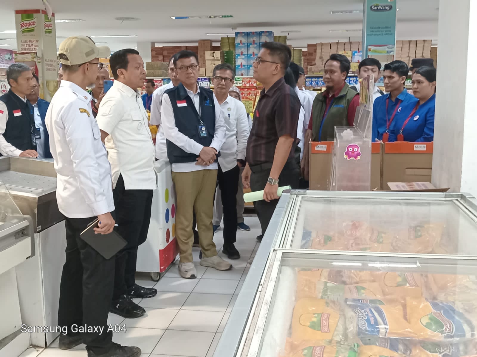 Jelang Lebaran, Bupati Pringsewu Pantau Peredaran Makanan di Pasar