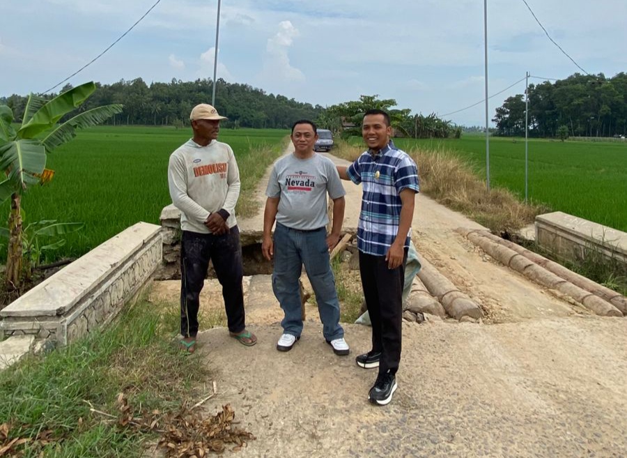 Gorong-Gorong Amblas di Pekon Margodadi Pringsewu di Bangun Tahun Ini
