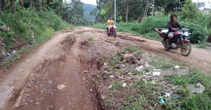 Lega! Tahun Ini  Jalan di Kotaagung Timur Akan Diperbaiki, Segini Anggarannya 