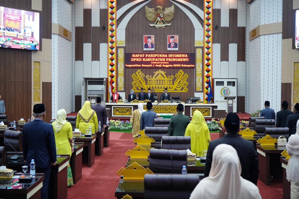 Asik, 40 Anggota DPRD Pringsewu Periode 2019-2024 Bakal Dapat Uang Jasa Pengabdian 