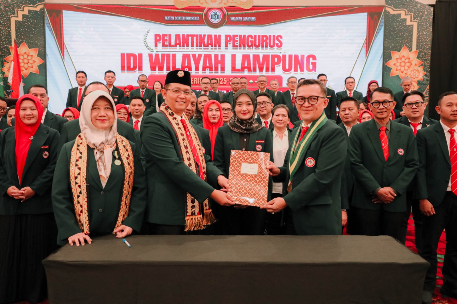 Josi Harnos Resmi  Pimpin IDI Lampung