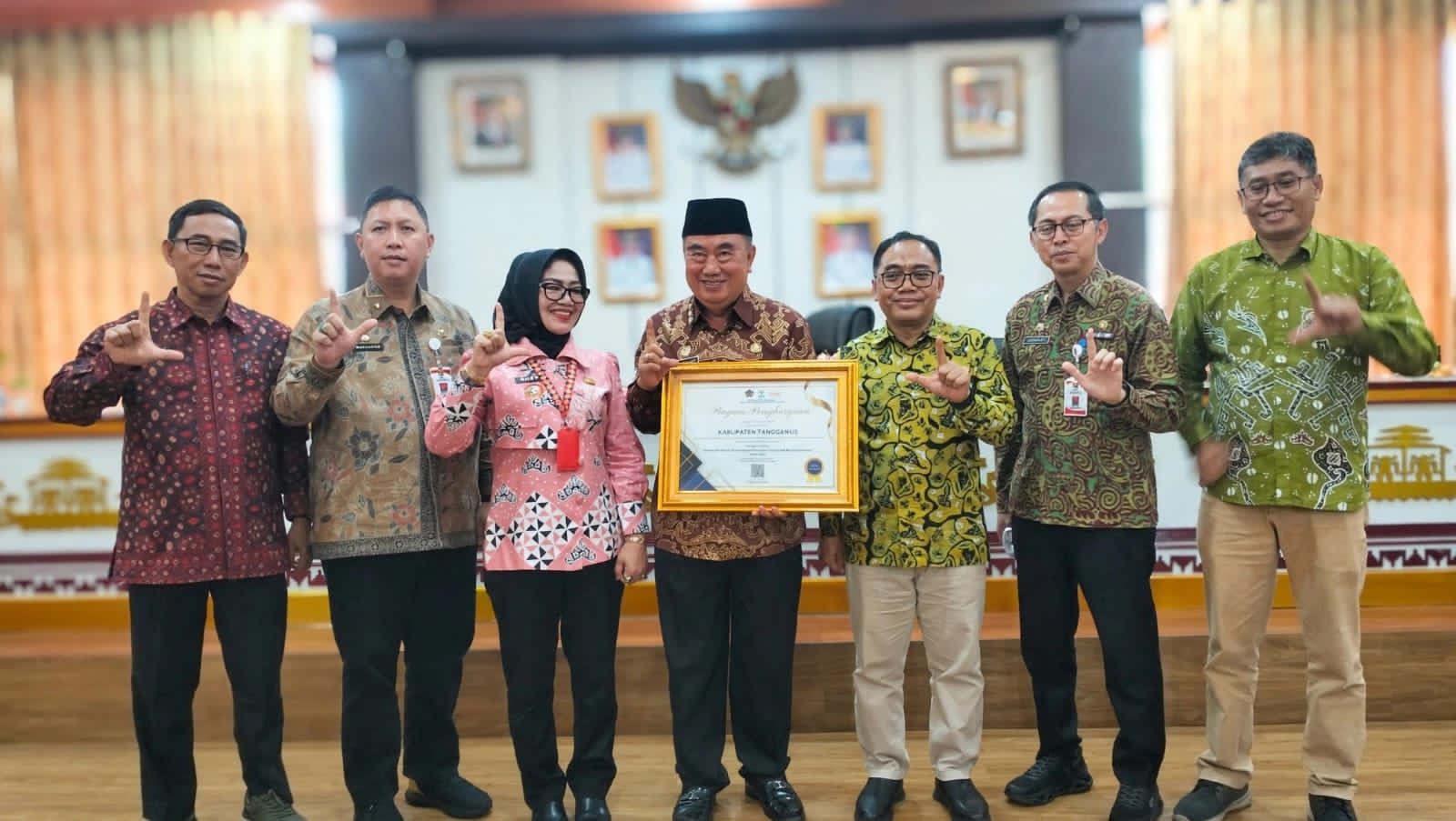 Pemkab Tanggamus Raih Peringkat III, Bupati Tekankan Akuntabilitas Keuangan