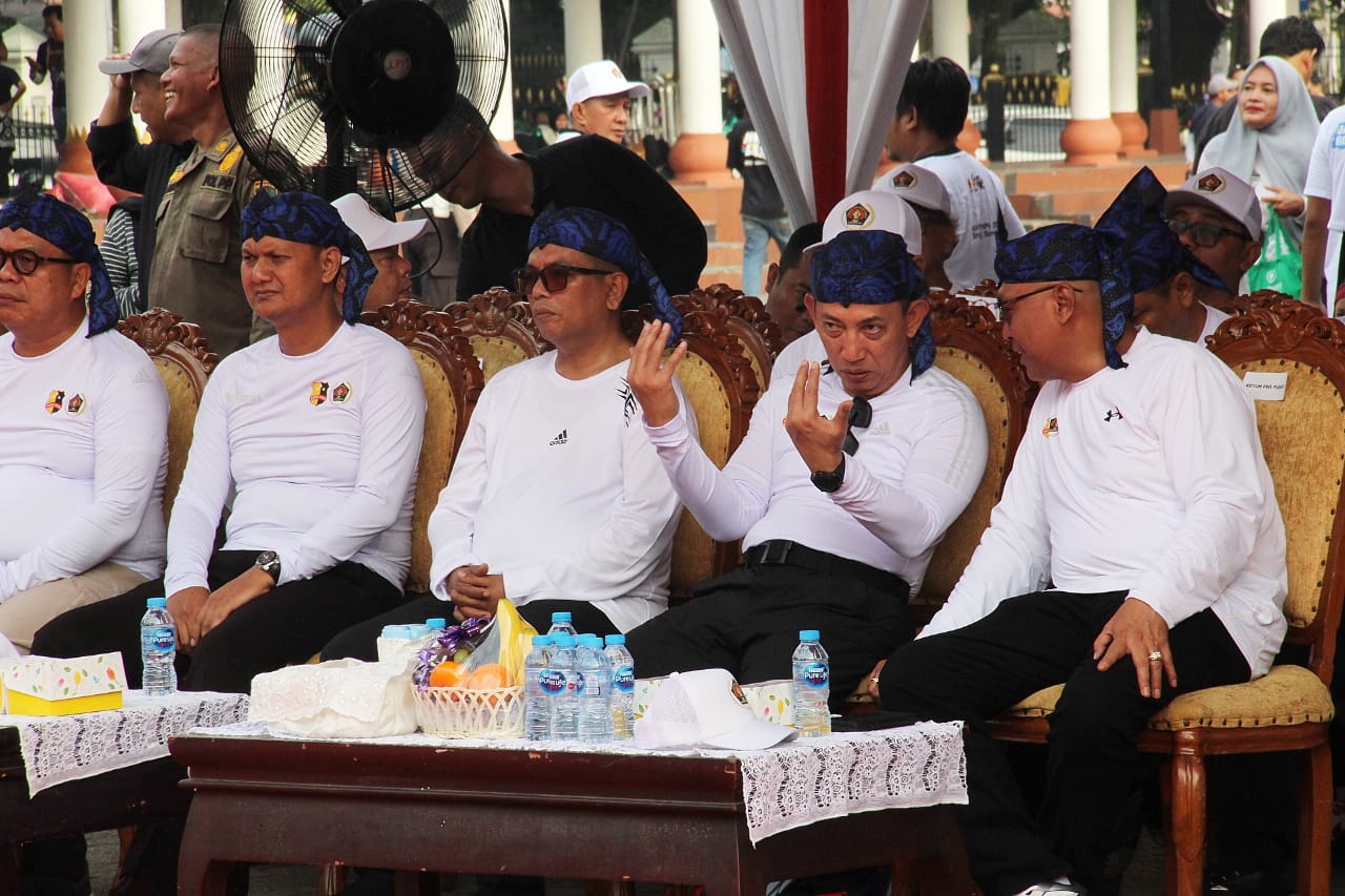 Kapolri dan Ketum PWI Doakan Korban Bencana di Sumatera