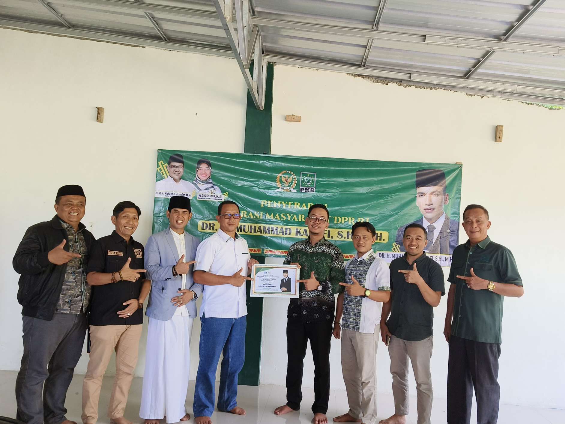 Ke Tanggamus, Kadafi Usung Program Satu Desa Satu Peralatan Pemberdayaan Kebudayaan