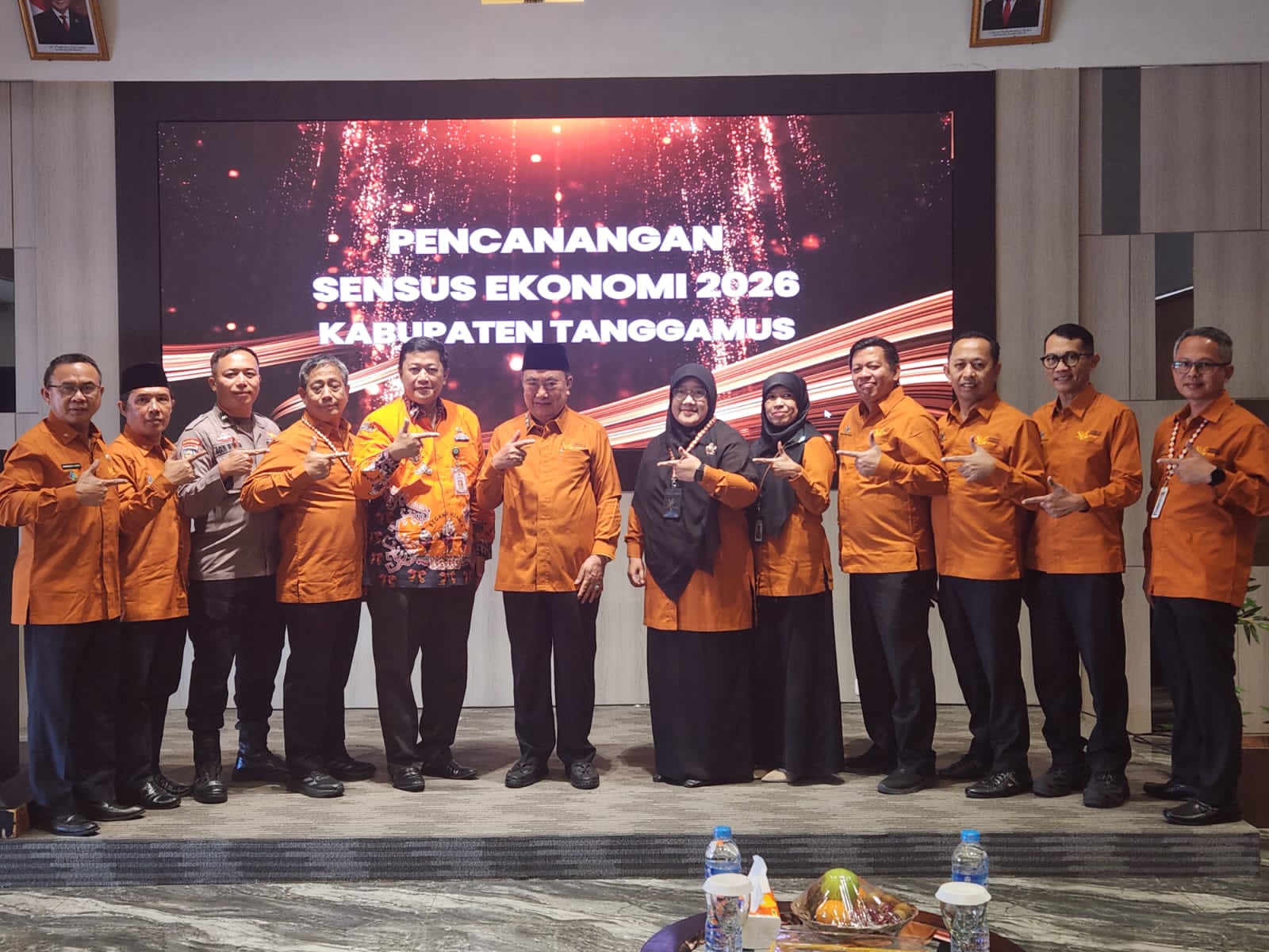 Bupati Saleh Asnawi Buka Pelatihan Petugas Sensus Ekonomi 2026 Kabupaten Tanggamus