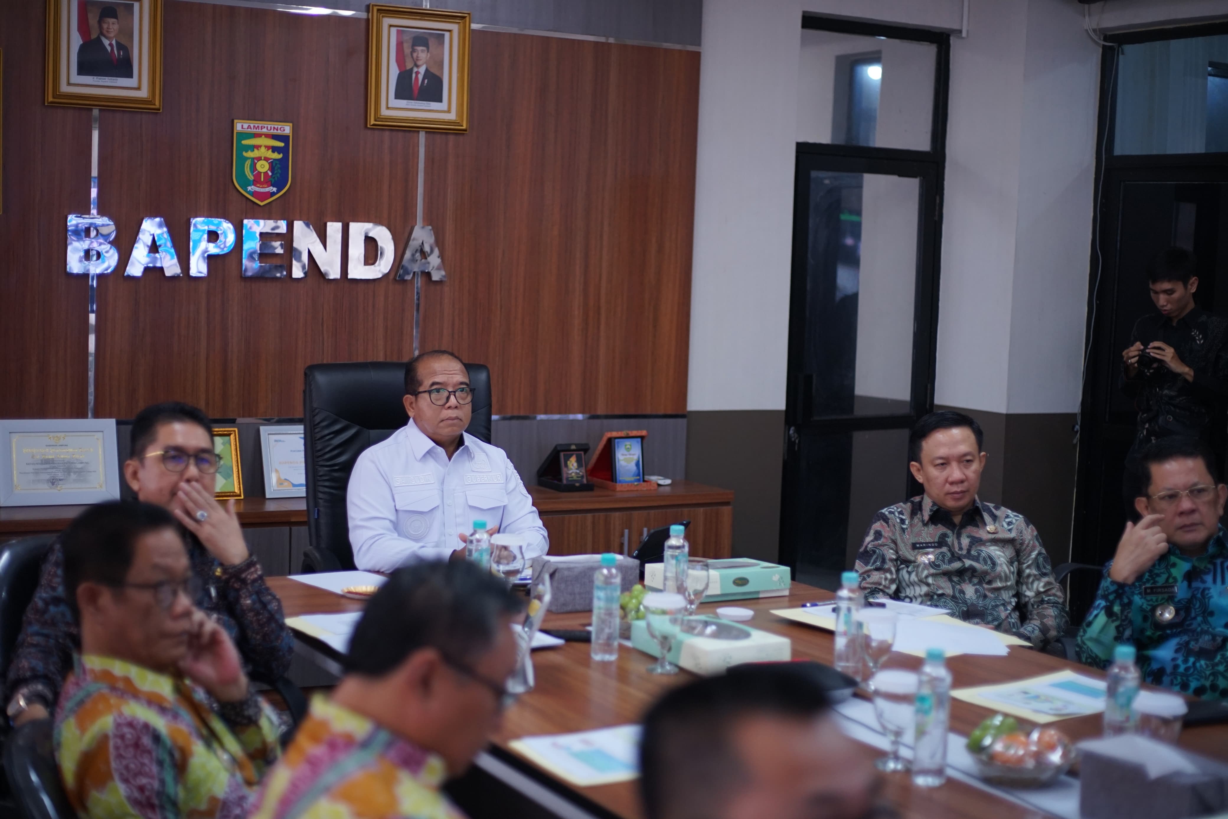 Pemkab Pringsewu Hadiri Rapat Test Operasional Penerapan Opsen PKB dan  BBNKB 2025