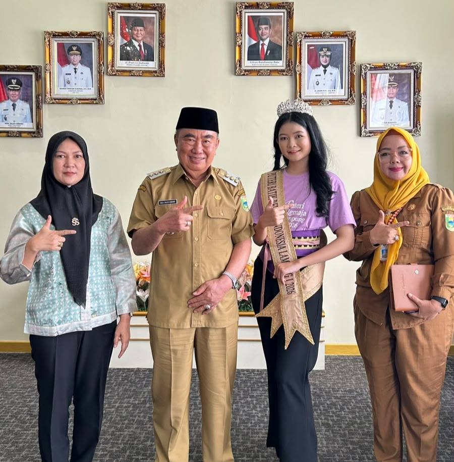 Melaju ke Grand Final Putri Batik Remaja Indonesia 2026, Haura Gazala Tsabit Didukung Penuh Bupati Tanggamus