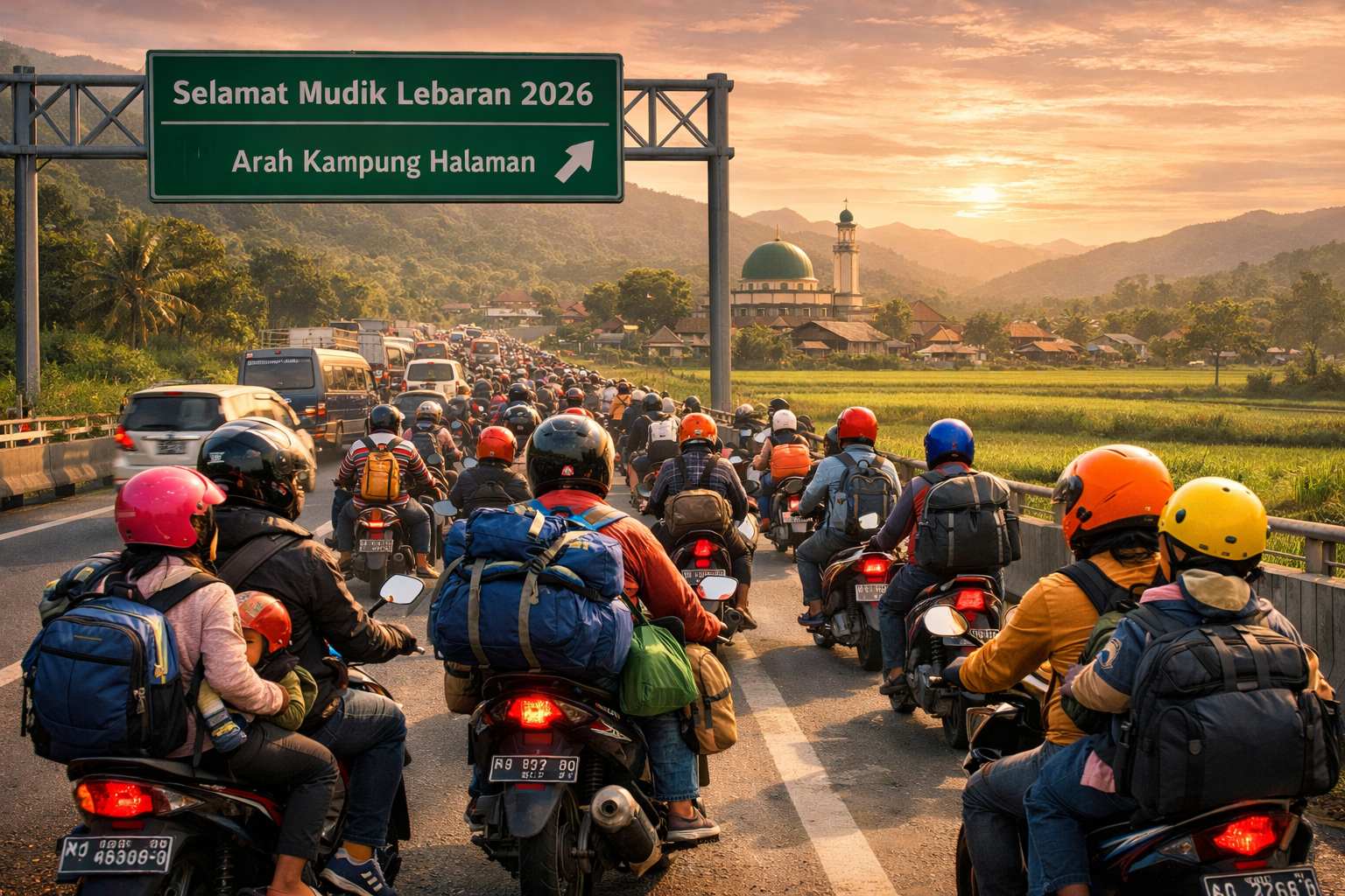 Waka Komisi V DPR RI Tegaskan Tidak Ada Larangan Mudik Motor