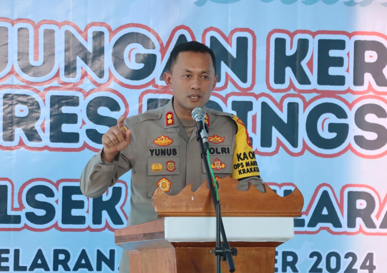 Jelang Pilkada 2024,Kapolres Pringsewu Ingatkan Warga Waspadai Bahaya Politik Uang Pemicu Calon Bupati Korupsi