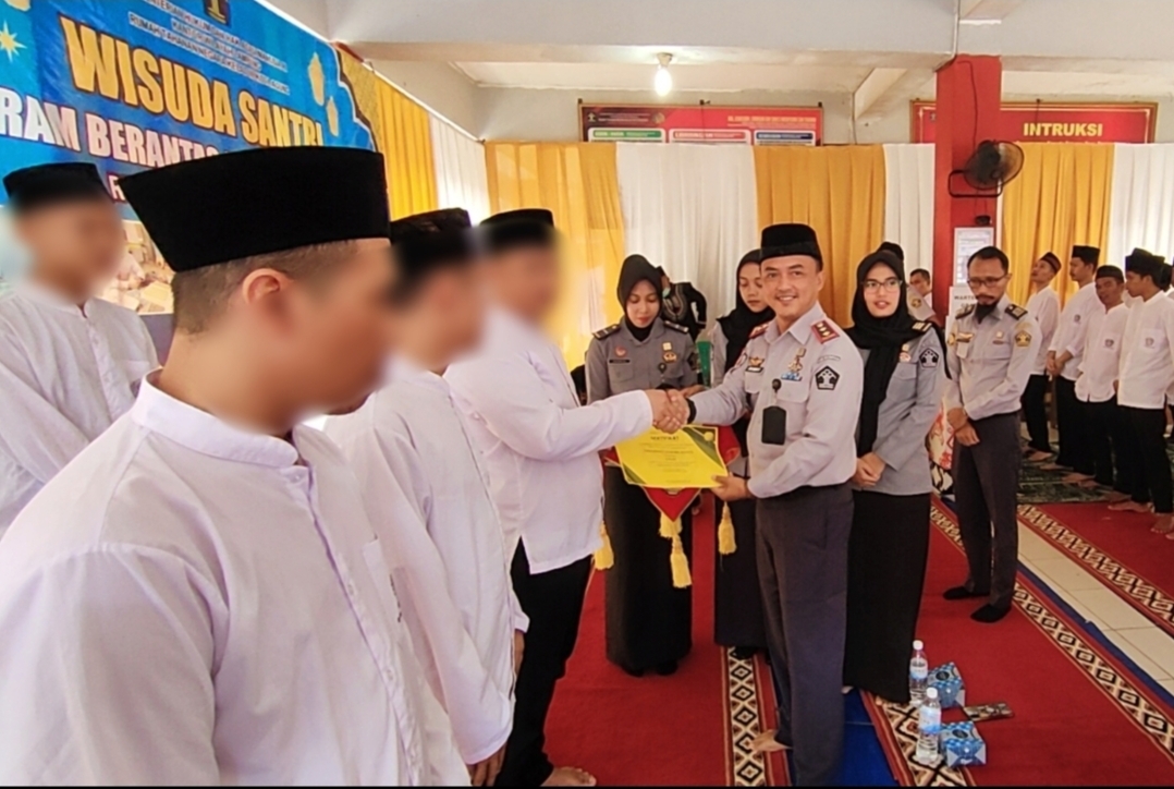 Alhamdulillah, 56 Tahanan di Rutan Kelas II B Kotaagung Sudah Bisa Baca Al-Qur'an
