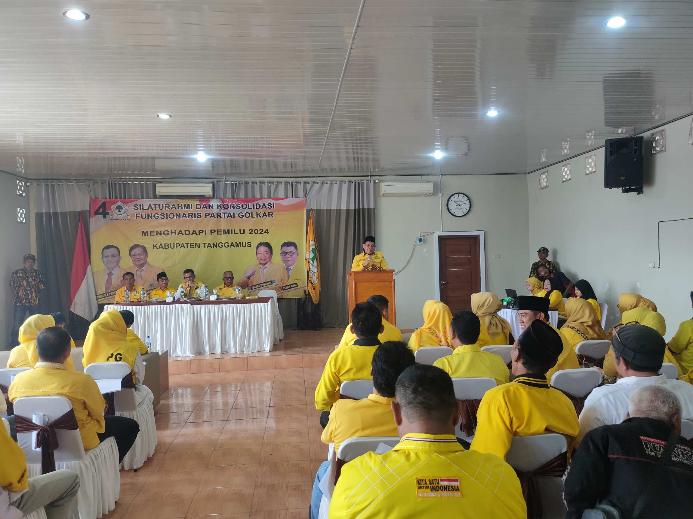 Pileg 2024,Partai Golkar Tanggamus Ditarget 7 Kursi 