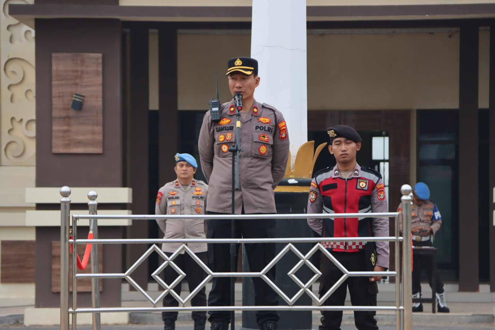 Jelang Pilkakon, Polres Pringsewu Tekankan Netralitas dan Cegah Konflik