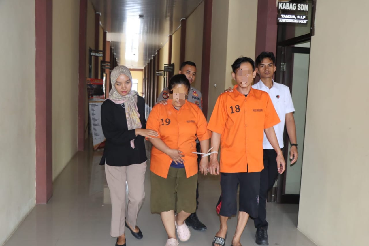 Pakai Sabu di Sebuah Rumah, Pria dan Wanita Diamankan Satresnarkoba