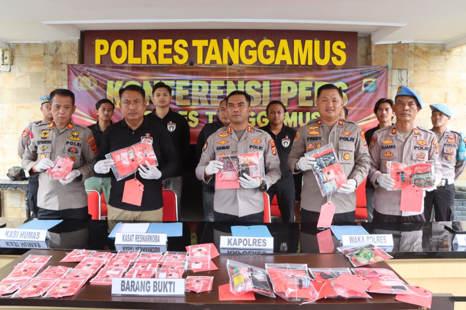 Operasi Antik Krakatau 2026: Polres Tanggamus Ungkap 25 Kasus, 27 Tersangka Diamankan