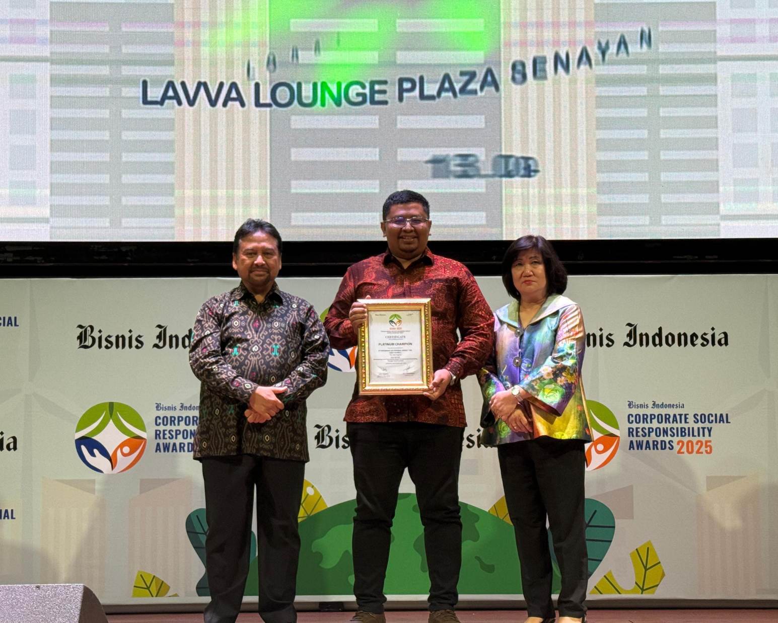PGE Area Ulubelu Sabet Best of CSR Program Design dan Platinum Champion dalam Ajang BISRA 2025