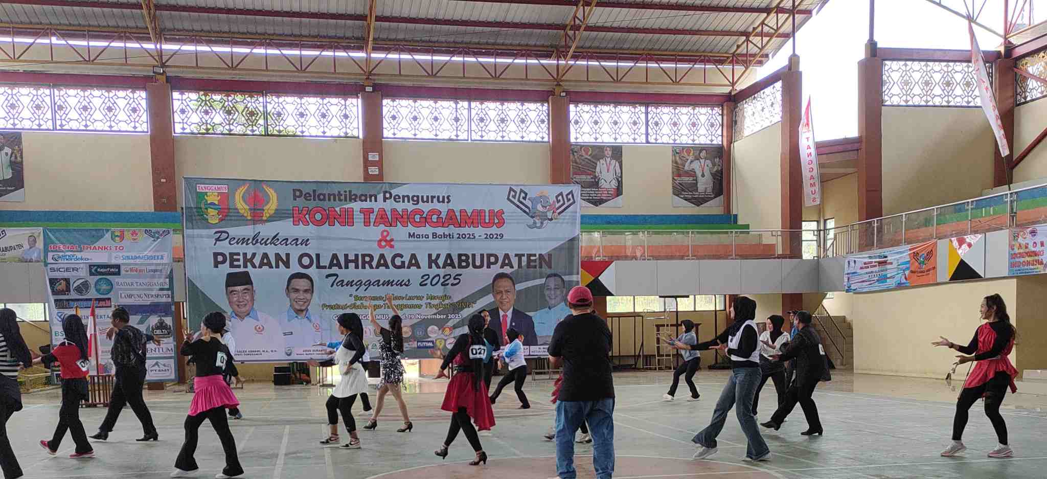 Ketua IODI Lampung Puji Perkembangan Dance Sport di Tanggamus 