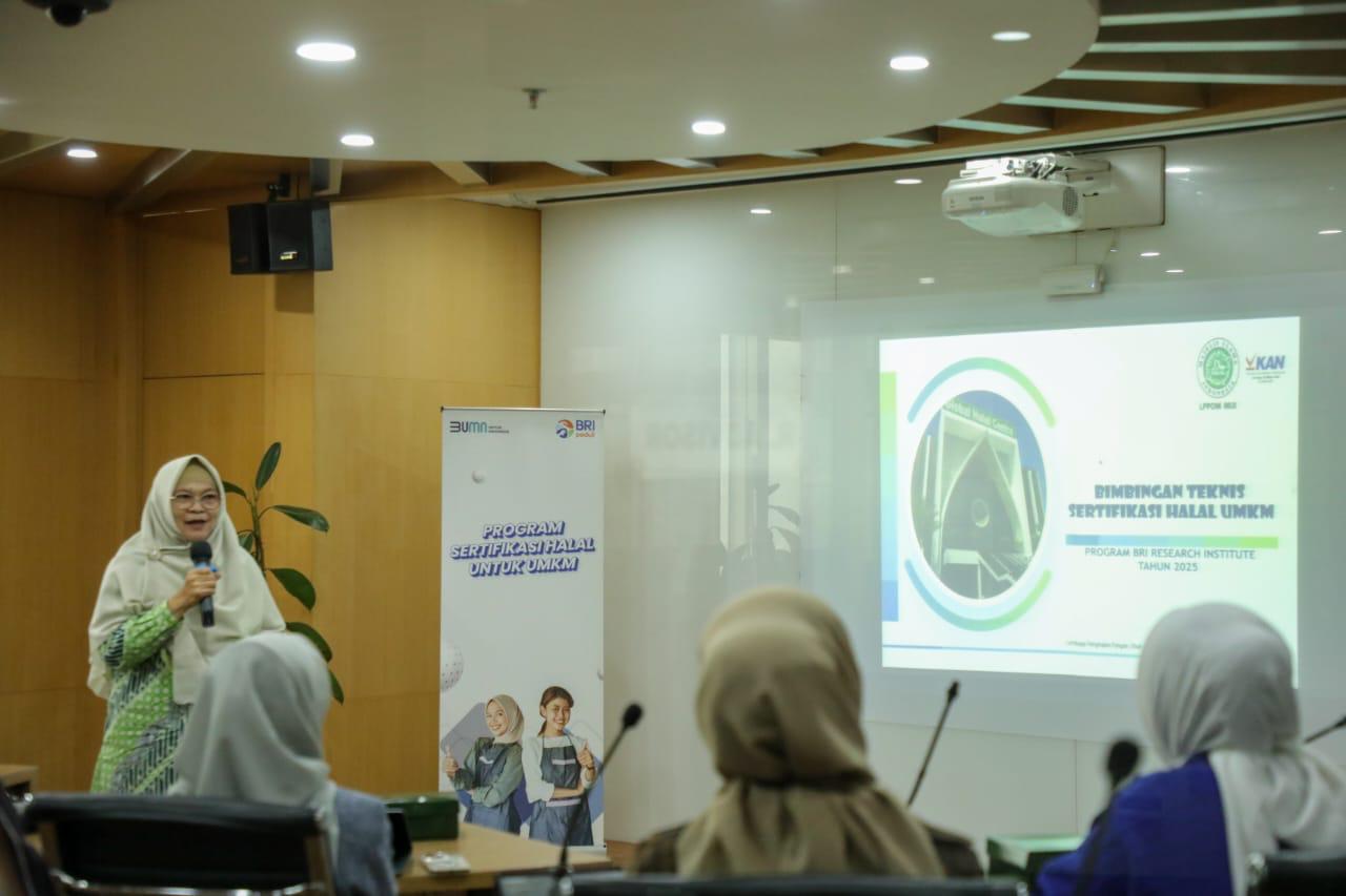 Tingkatkan Daya Saing UMKM, BRI Fasilitasi Sertifikasi Halal bagi UMKM 