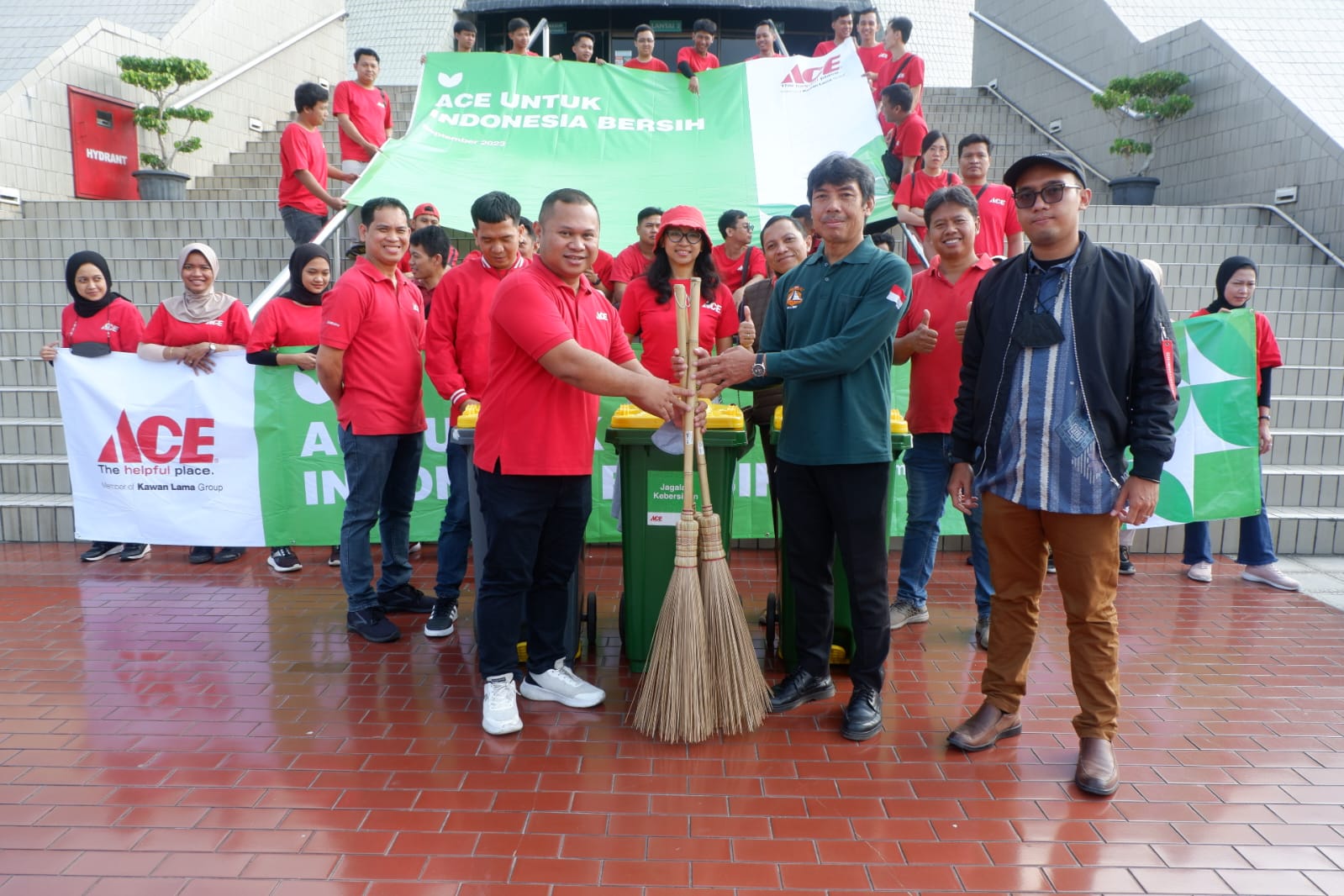 ACE untuk Indonesia Bersih, Hadir di Monumen Jogja Kembali