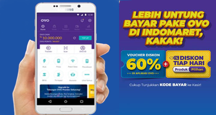 Tingkatkan Transaksi Melalui OVO Cash Dan Nikmati Diskon Belanja Gratis