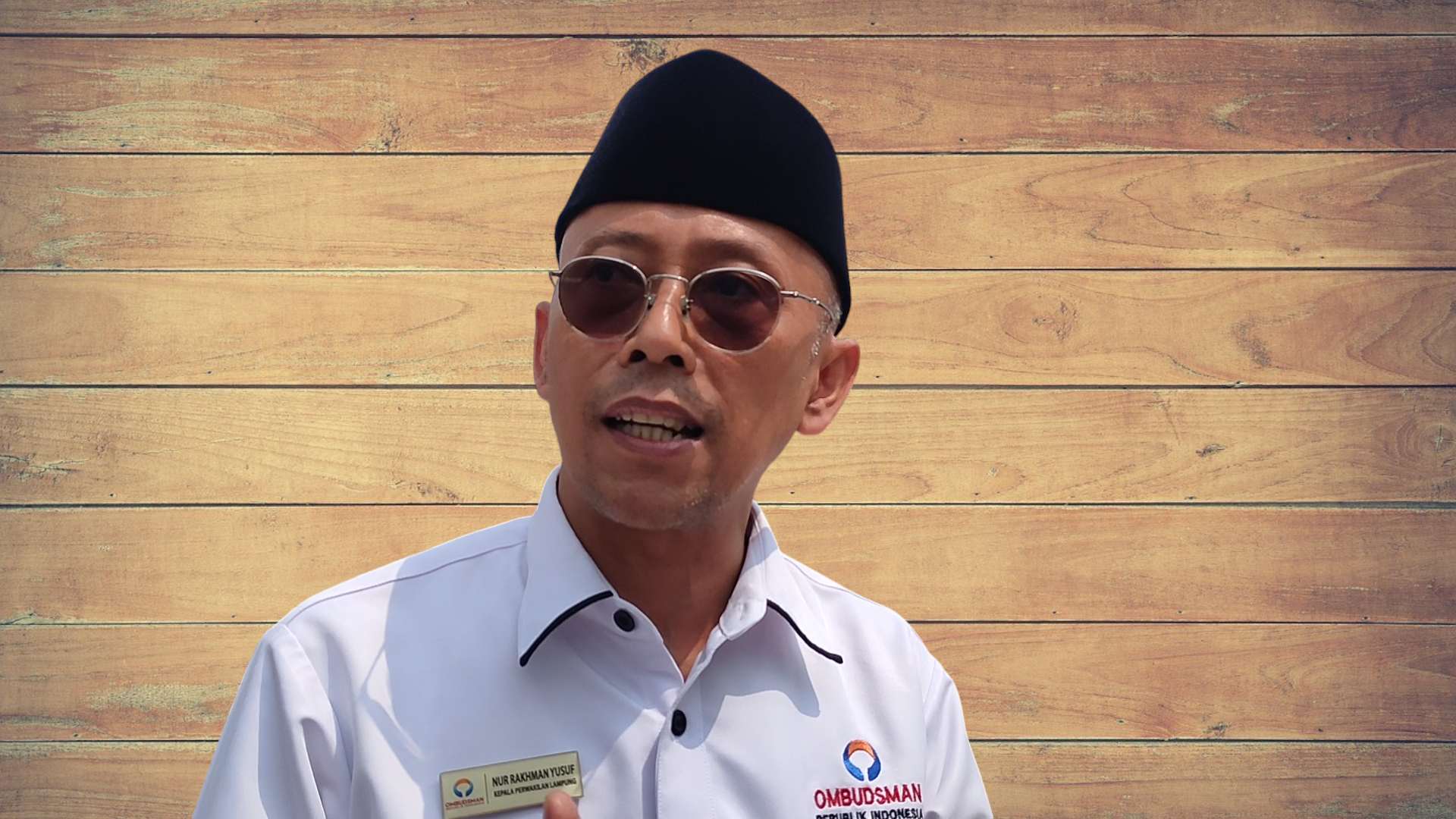 Ombudsman Lampung Tinjau Jalan Rusak di Bandar Lampung Yang Baru Diperbaiki 2 Hari