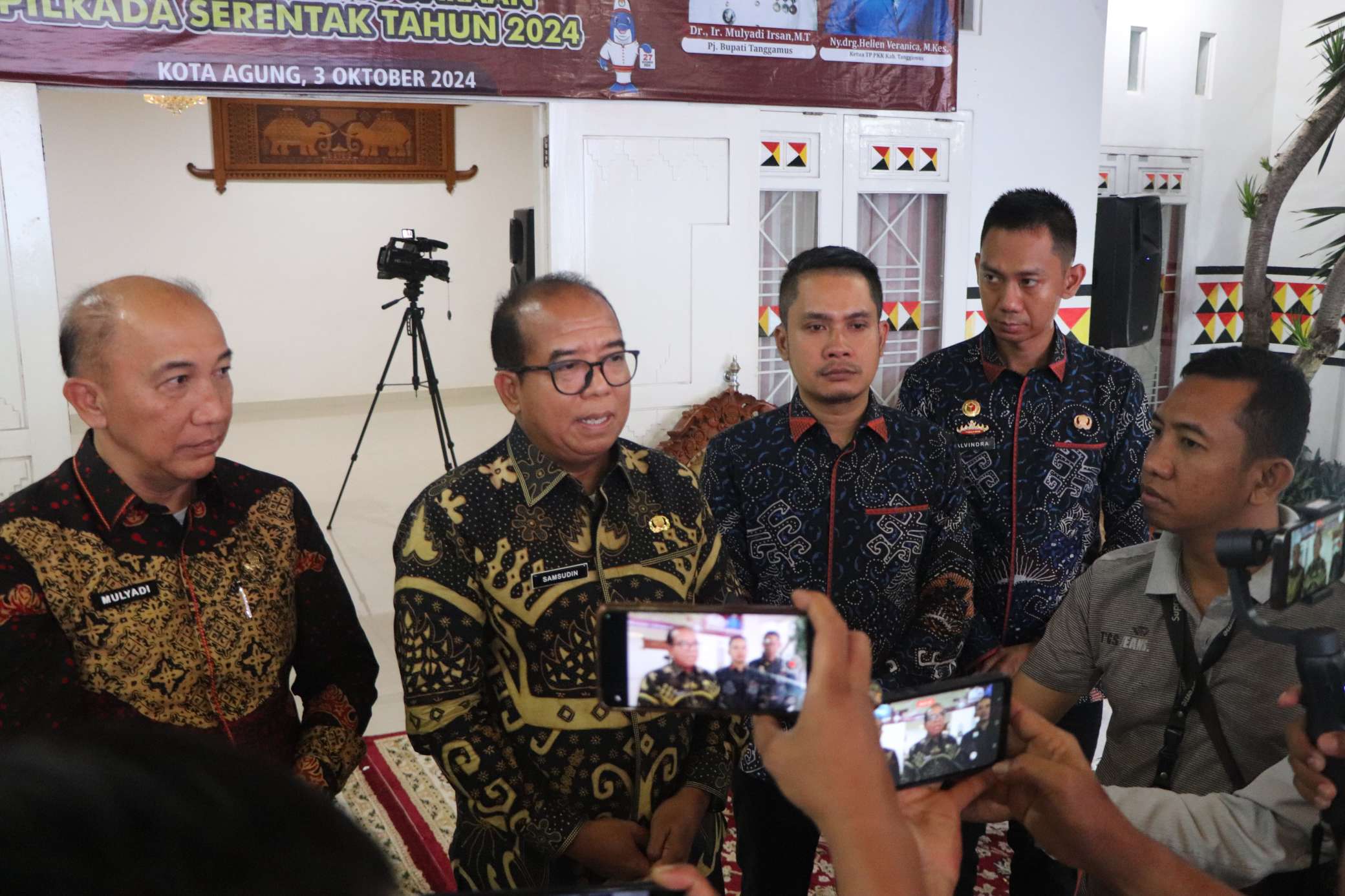 Pj Gubernur Lampung Samsudin Minta ASN Tanggamus Tidak Offside di Pilkada 2024