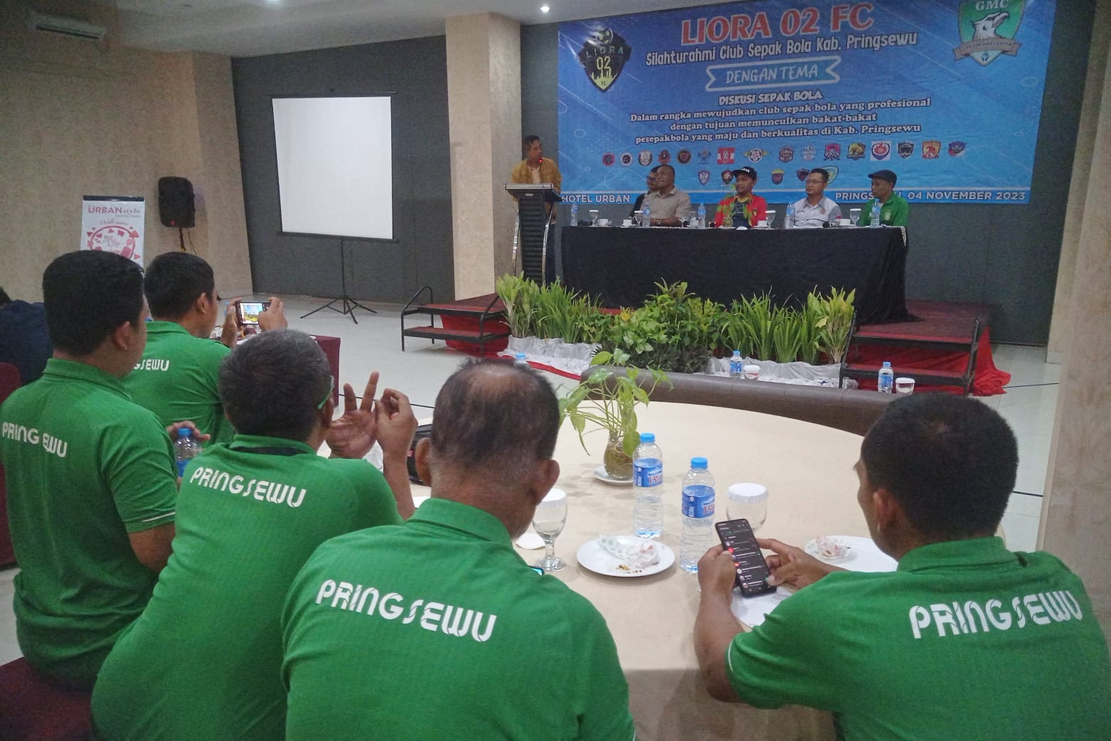 Liora 02 FC Gelar Diskusi bersama Puluhan Klub di Pringsewu 
