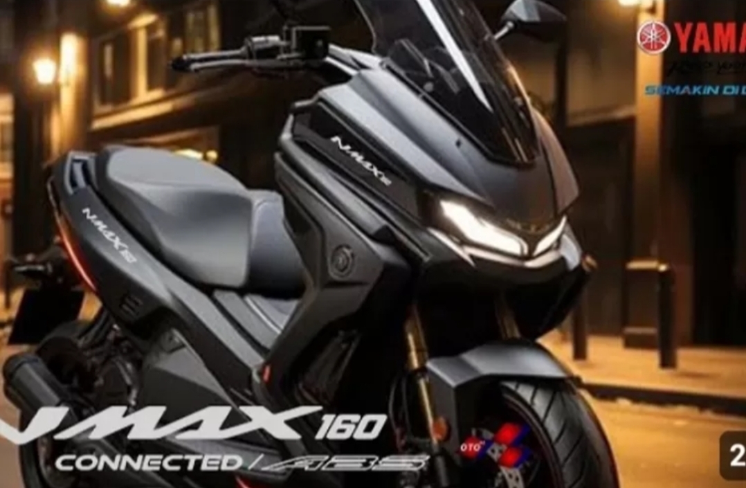 Luncur dengan Wajah Baru Hitam Pekat dan Tenaga Baru, 160, Yamaha NMAX  Siap Saingi Honda PCX 160
