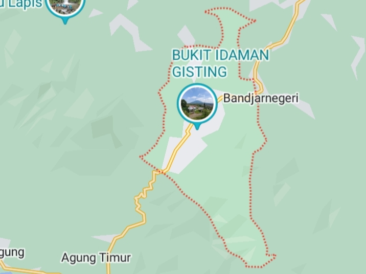 Daftar Nama Pekon/Desa di Kecamatan Gisting Kabupaten Tanggamus