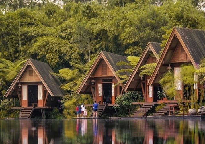 Wisata Dusun Bambu, Penginapan dan Camping Dengan Nuansa Asri Pedesaan