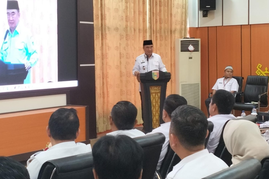 Serahkan DPA 2026 ke OPD, Bupati Tanggamus Ingatkan Tantangan Semakin Kompleks dan Dinamis