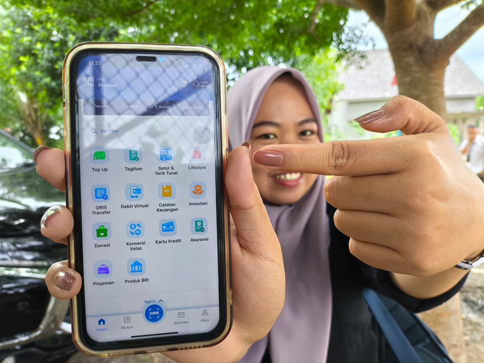 Nasabah BRI Prabumulih Nikmati Kemudahan dan Keuntungan dari Aplikasi BRImo