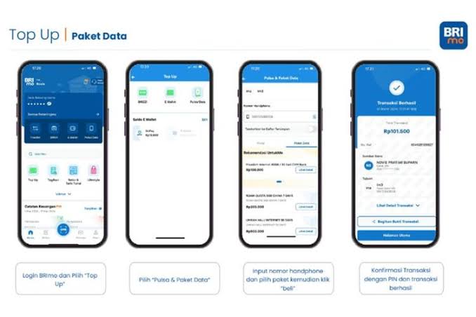 Tak Hanya Untuk Kirim Uang, Beli Kuota Internet Kini Lebih Mudah Dengan BRImo