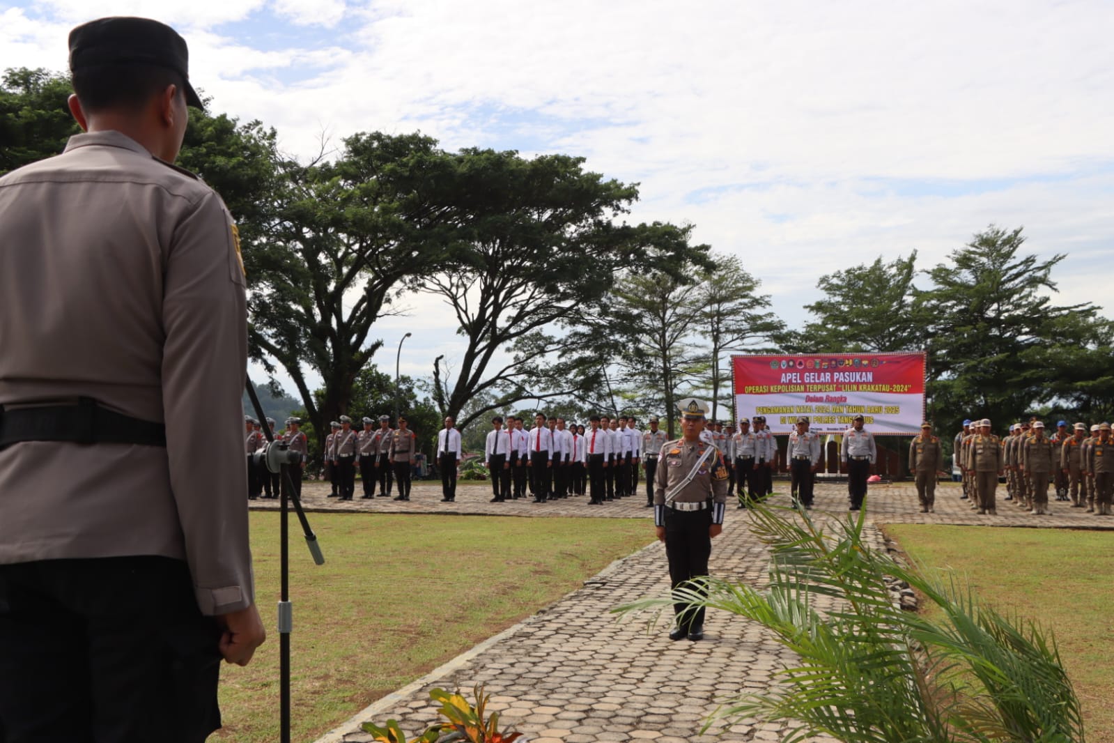 Amankan Nataru, Polres Tanggamus Terjunkan 5 Satgas dan Dirikan 2 Pos