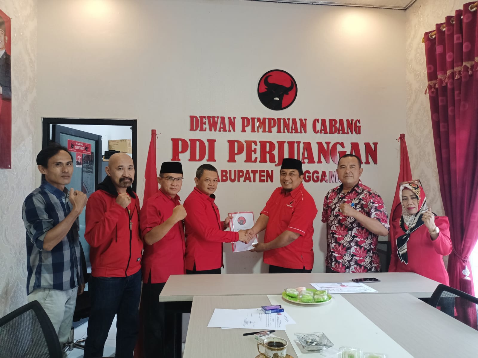 Soal Balonwabup PDIP,Heri Agus Setiawan Serahkan Sepenuhnya ke Partai 