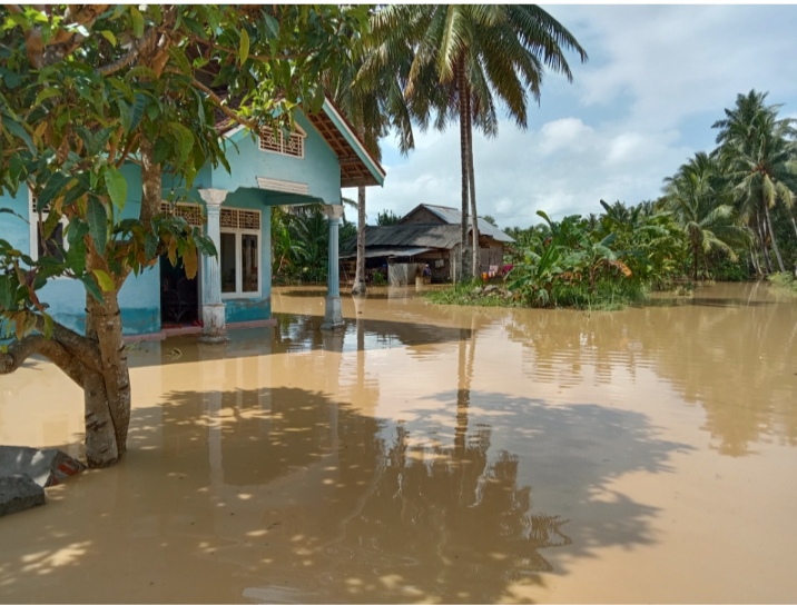 Banjir Susulan di Semaka Meluas, 12 Pekon Terendam